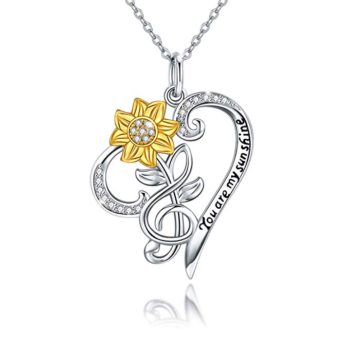 Sunflower Necklace Image 1
