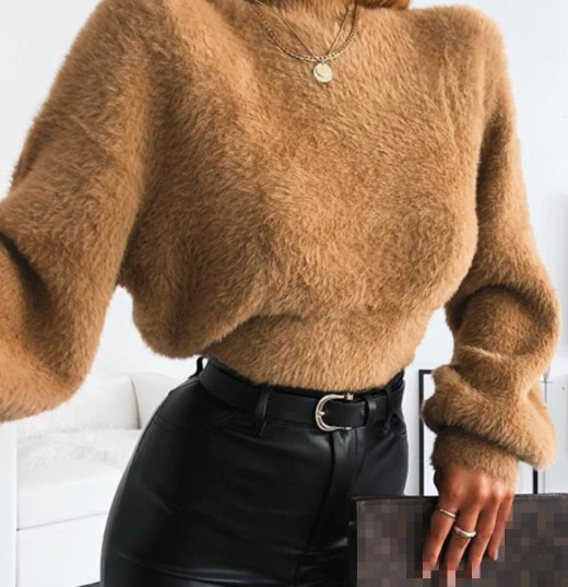 Faux Fur Hoodie Image 2