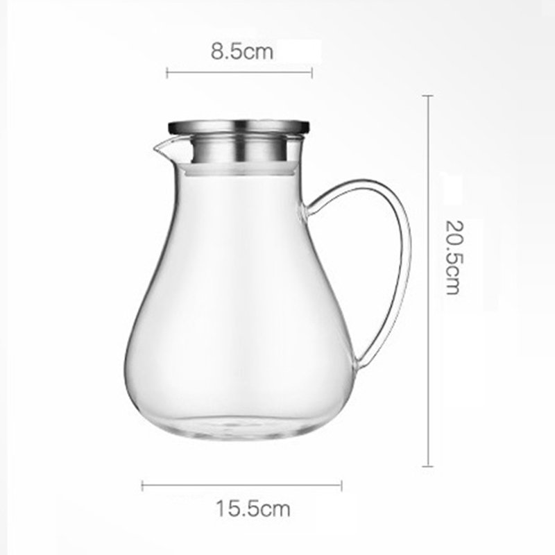 Glass Water Jug Image 1