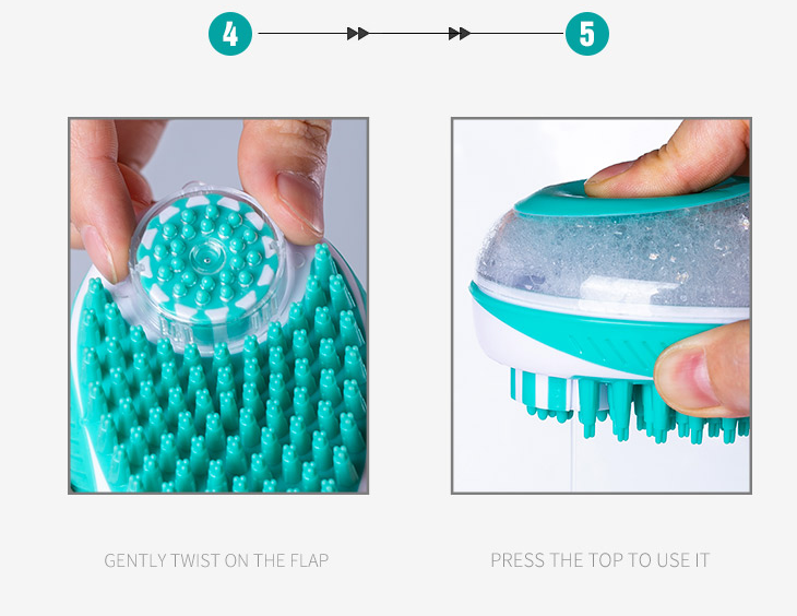 SpaEase Bath Brush Feature 3