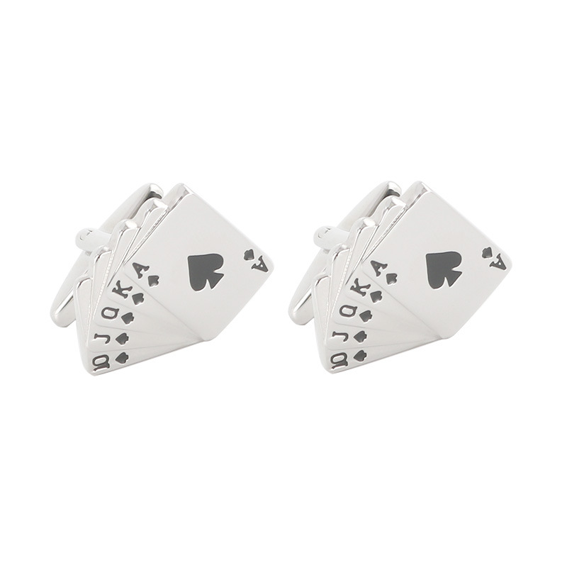 Playing Card Cufflinks Image 2
