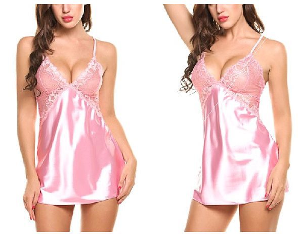 Women Lace Sleeveless Pijama Sleepwear
