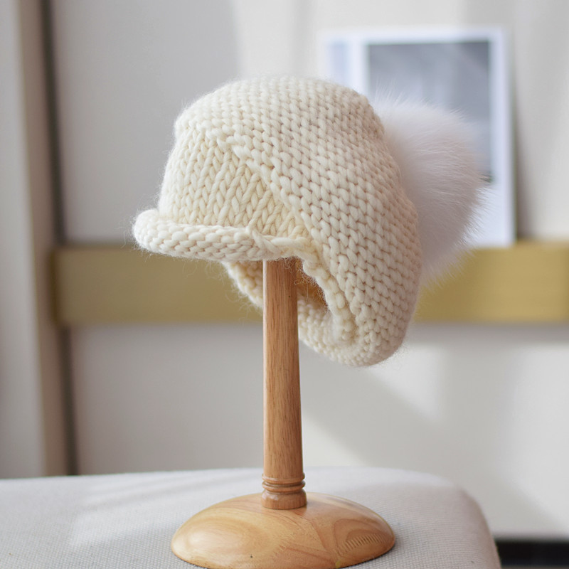 Retro Knitted Cap Image 9