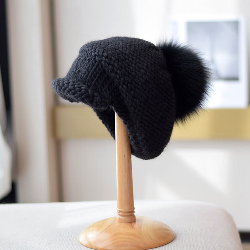 Retro Knitted Cap Image 10