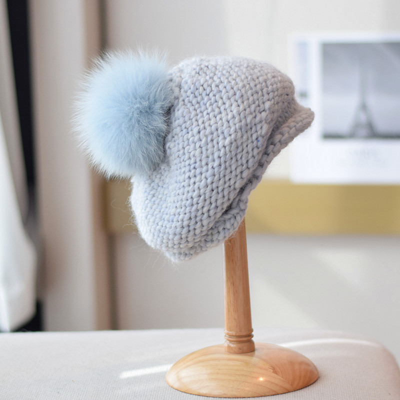 Retro Knitted Cap Image 5