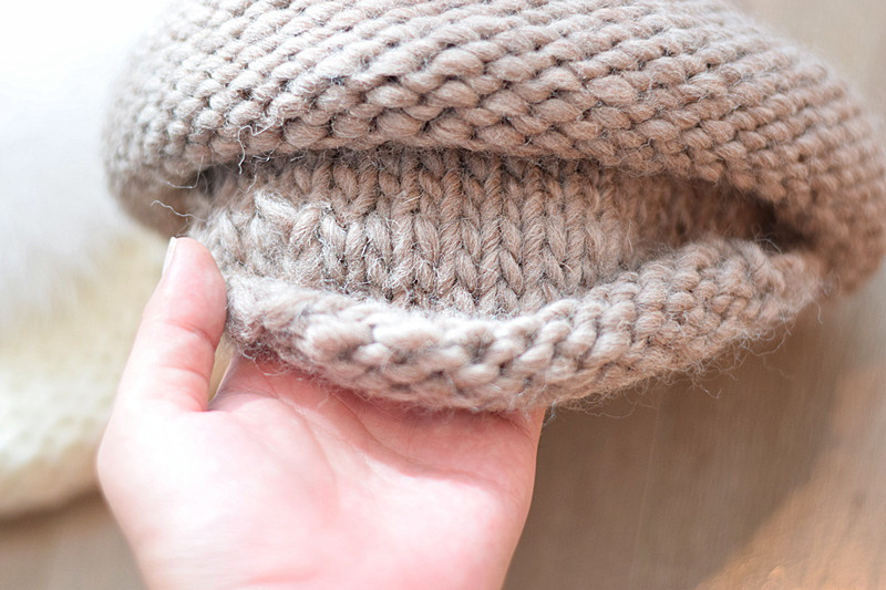 Retro Knitted Cap Image 11