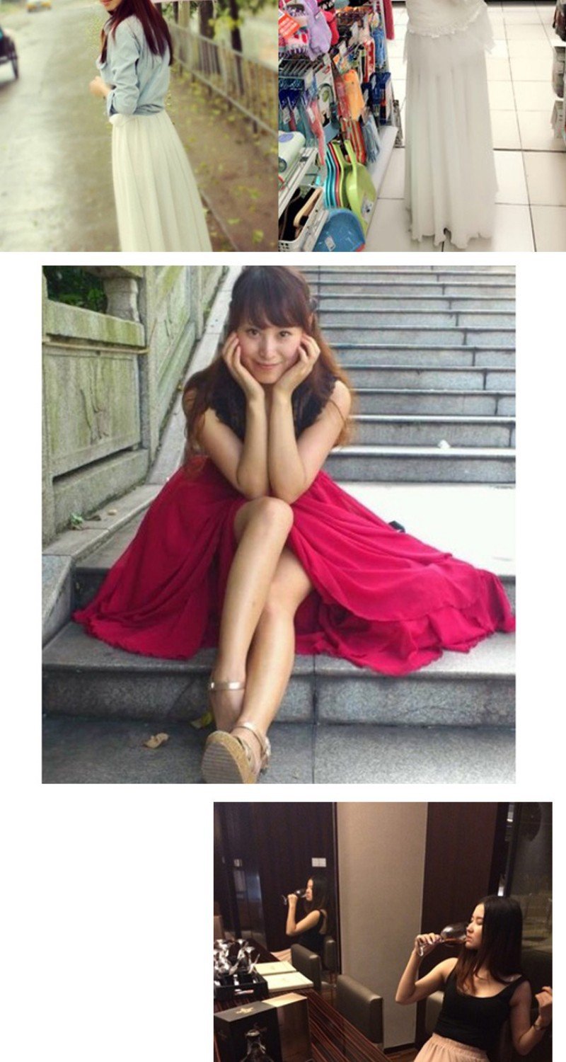 Spring Chiffon Skirt Style 10