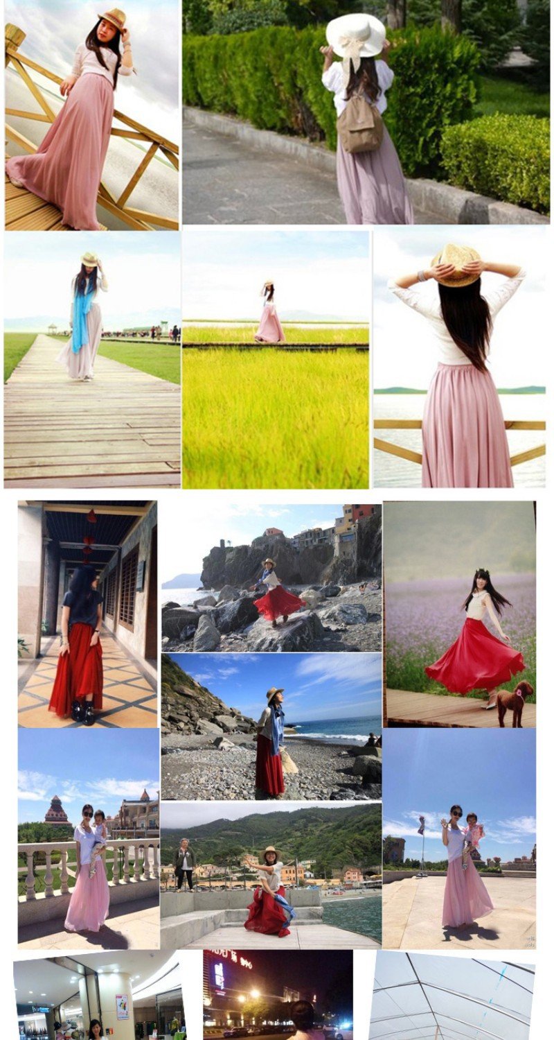 Spring Chiffon Skirt Style 2