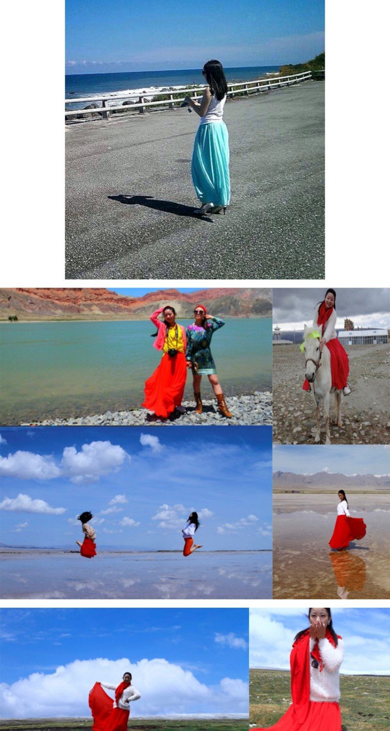 Spring Chiffon Skirt Style 4