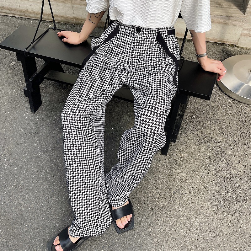 Retro Elegant Trousers Side View