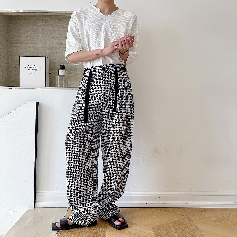 Retro Elegant Trousers Back View