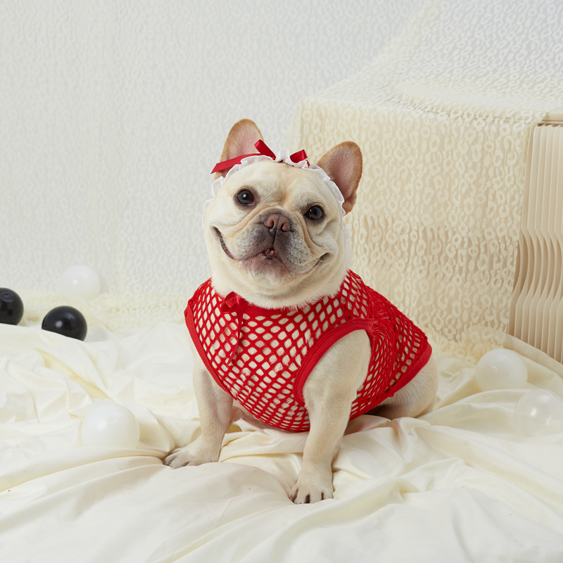 Hollow Mesh Dog Vest - Image 15