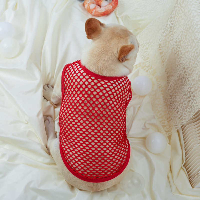 Hollow Mesh Dog Vest - Image 14