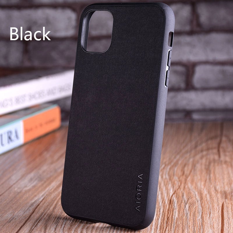 Business Real Fabric Mobile Phone Case Image 4