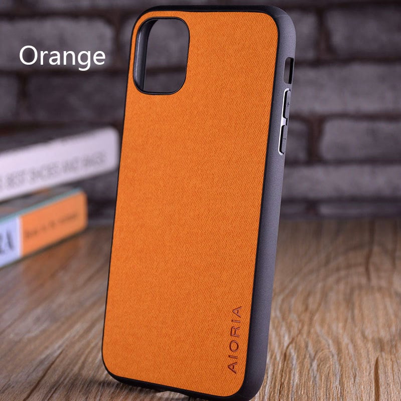 Business Real Fabric Mobile Phone Case Image 1