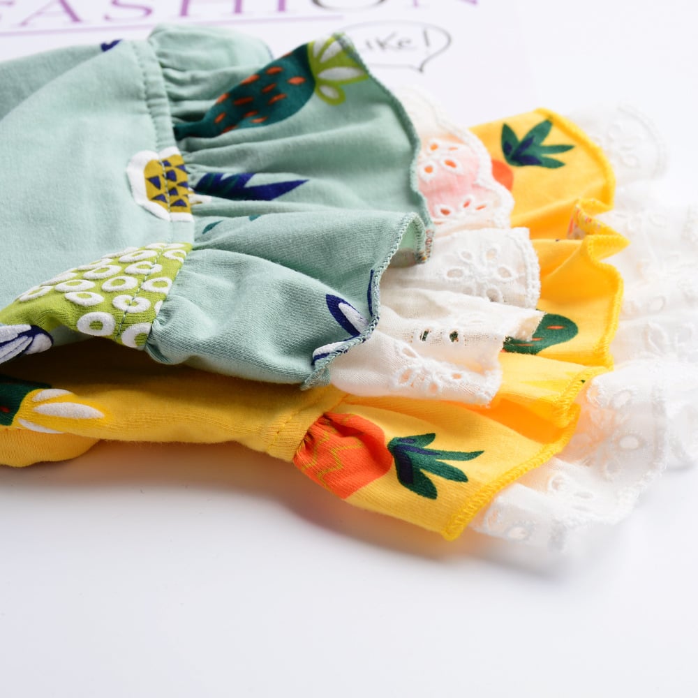 Pineapple Skirt in Yellow