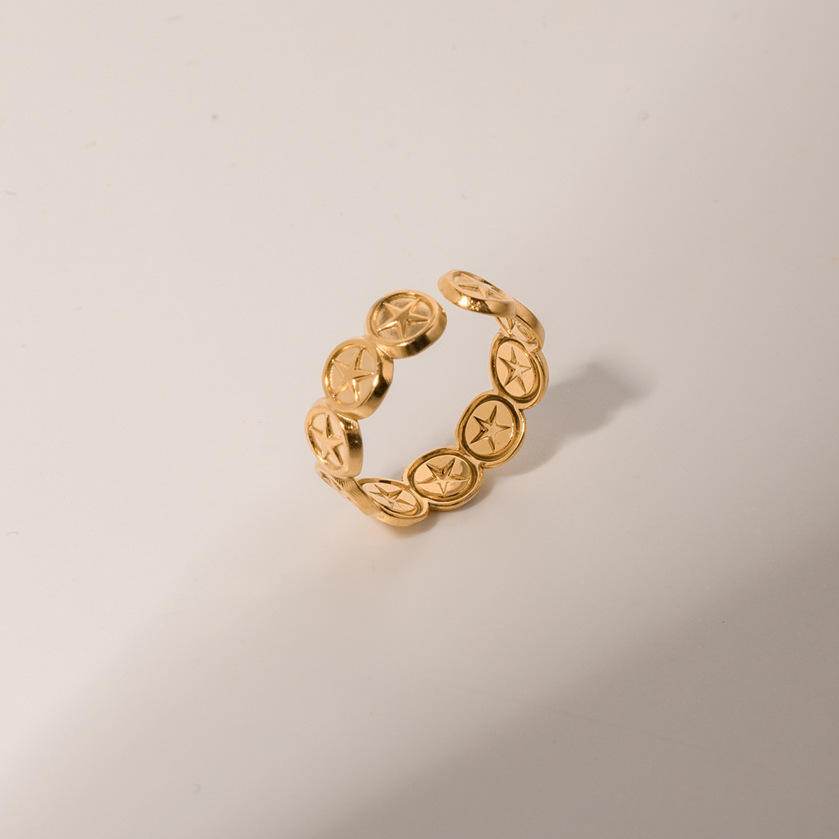 Ins Style Personalized Ring Geometric Design