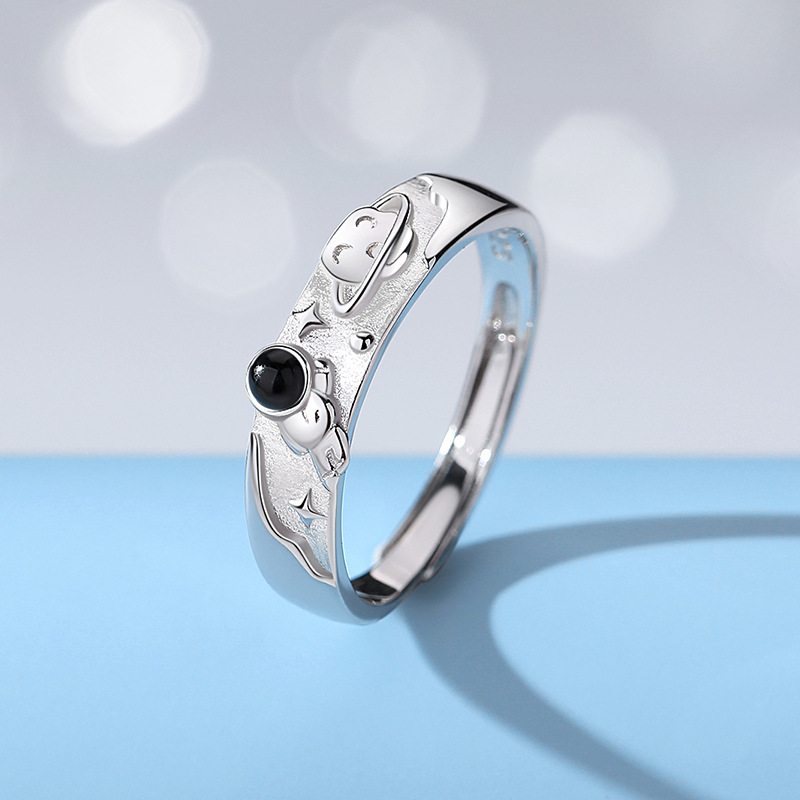 Galaxy Couple Ring Image 3