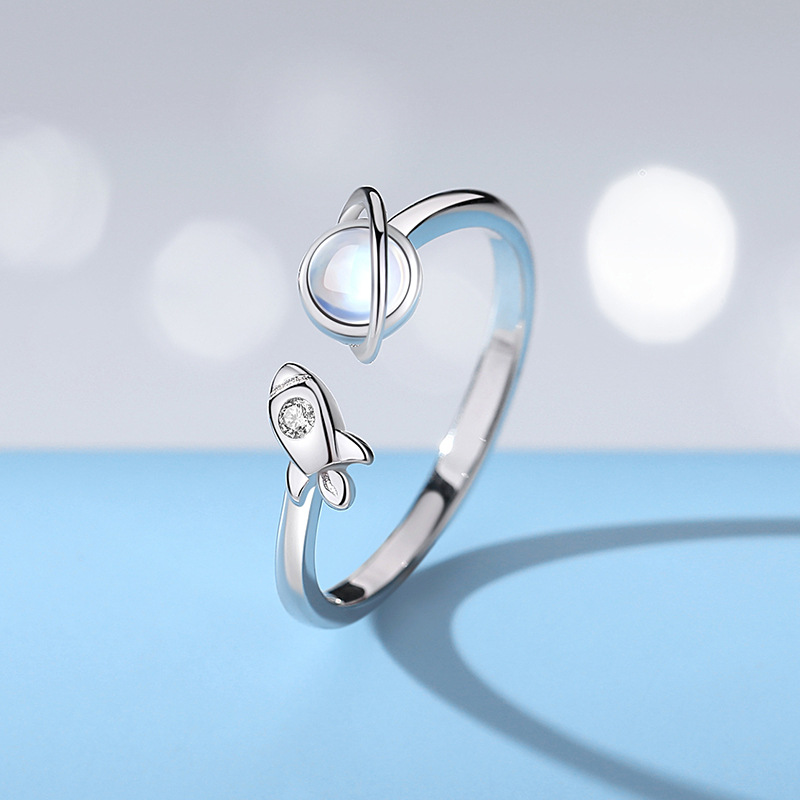 Galaxy Couple Ring Image 5