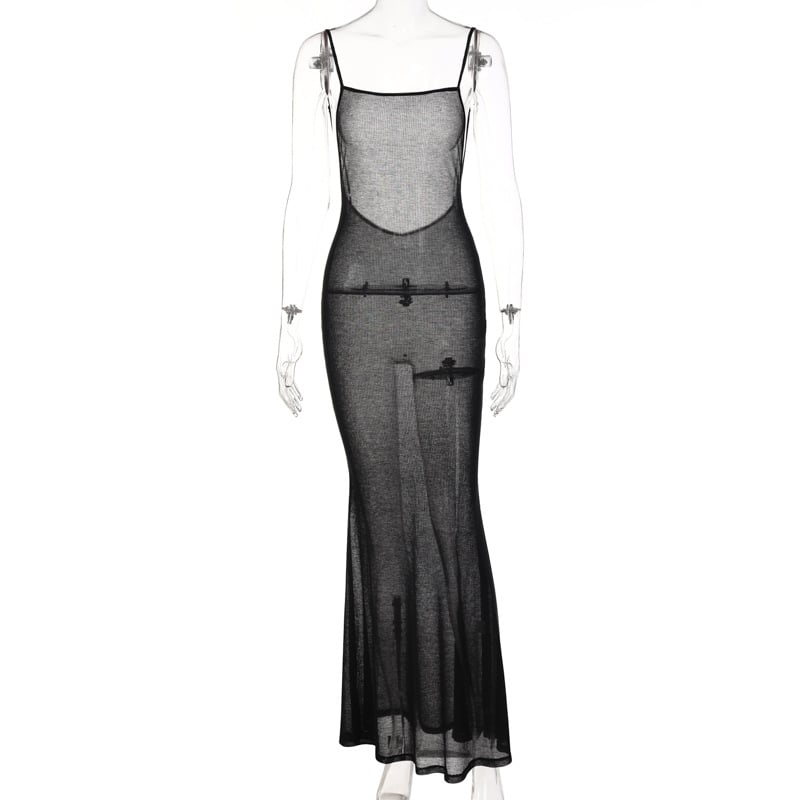 Fashion Mid-length Women's Slim Fit Dress Image 4