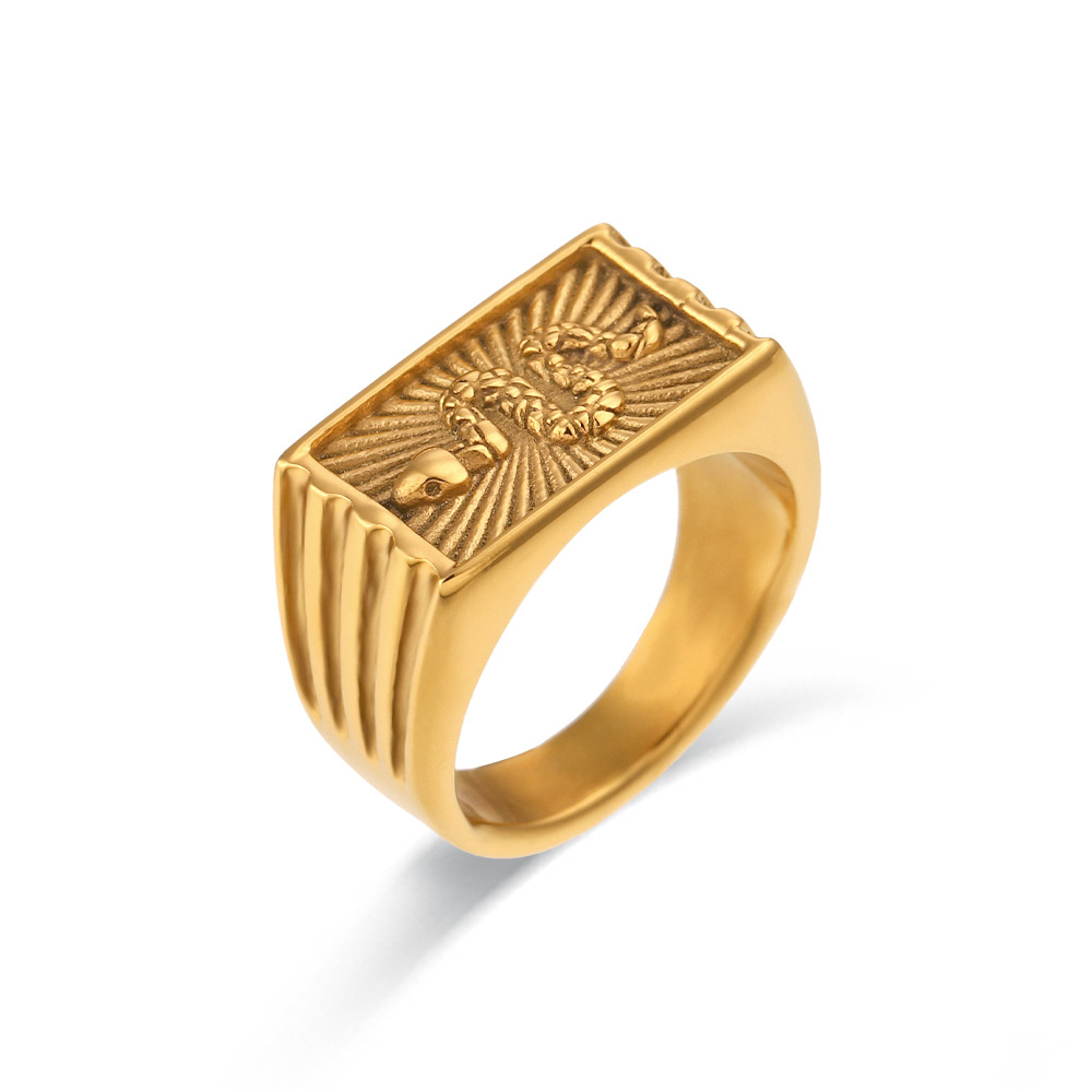 Miles Gold Ring Image 5