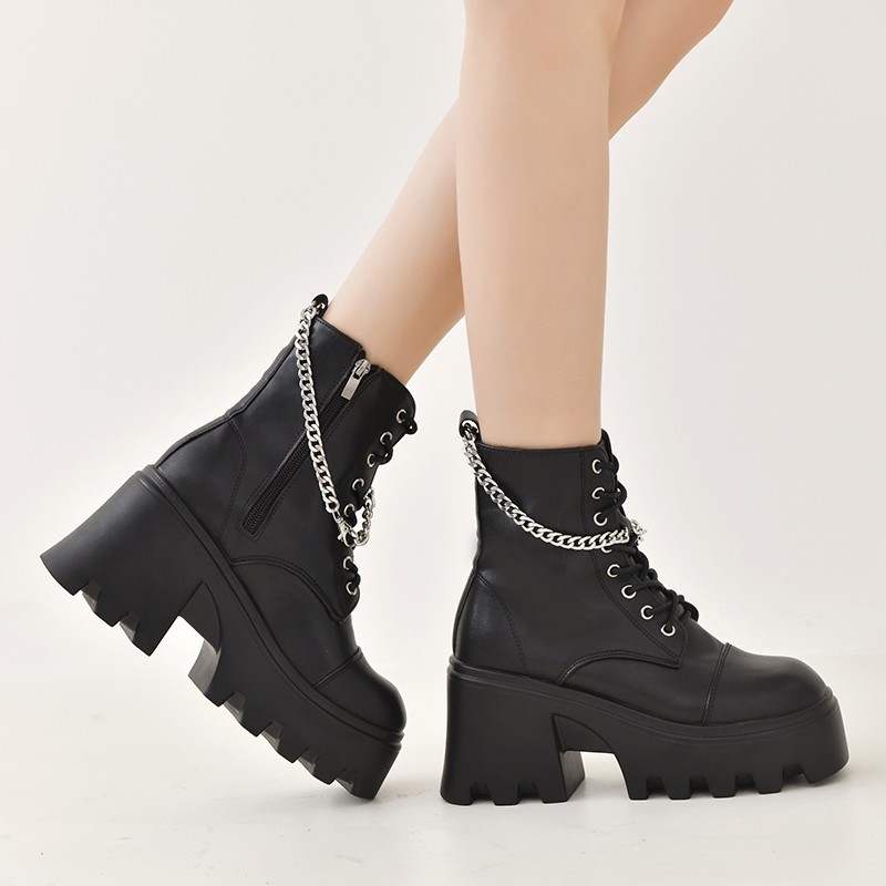 Gothic Black Boots