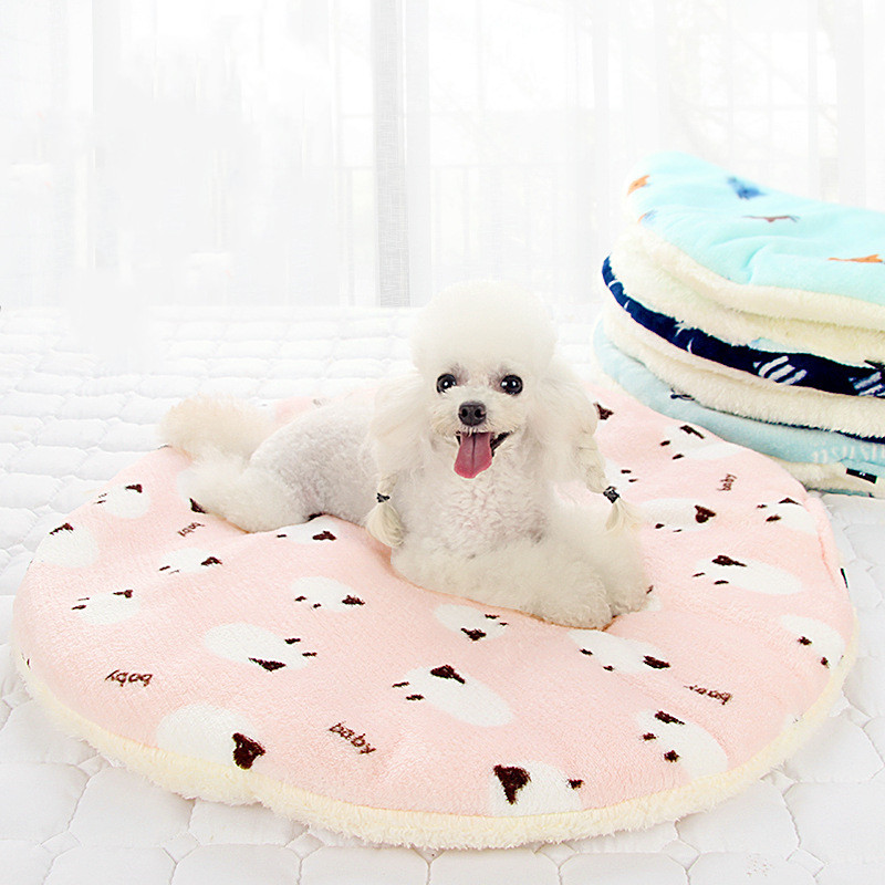 Pink Lamb Pet Mat