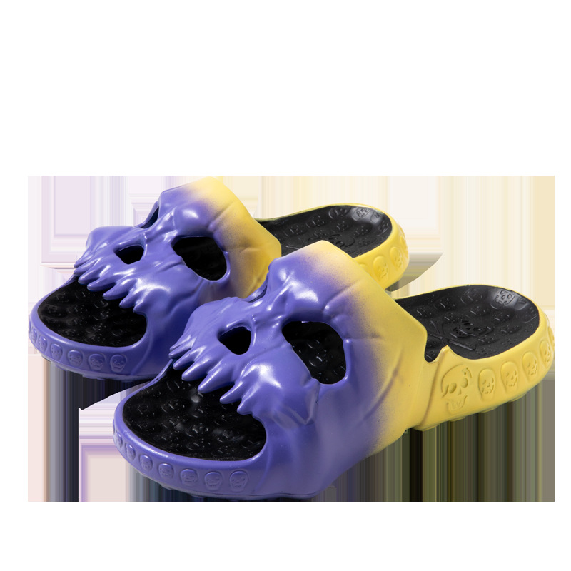 Women's Skull Slippers 5