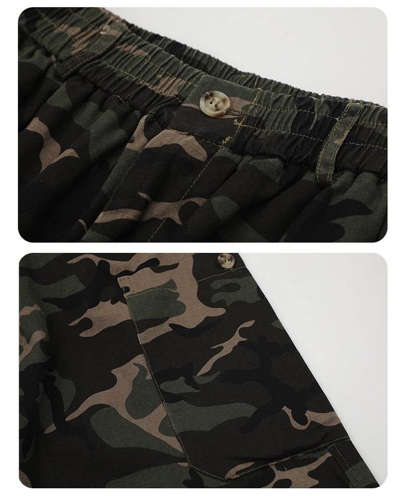 Camouflage Cargo Pants Image 2
