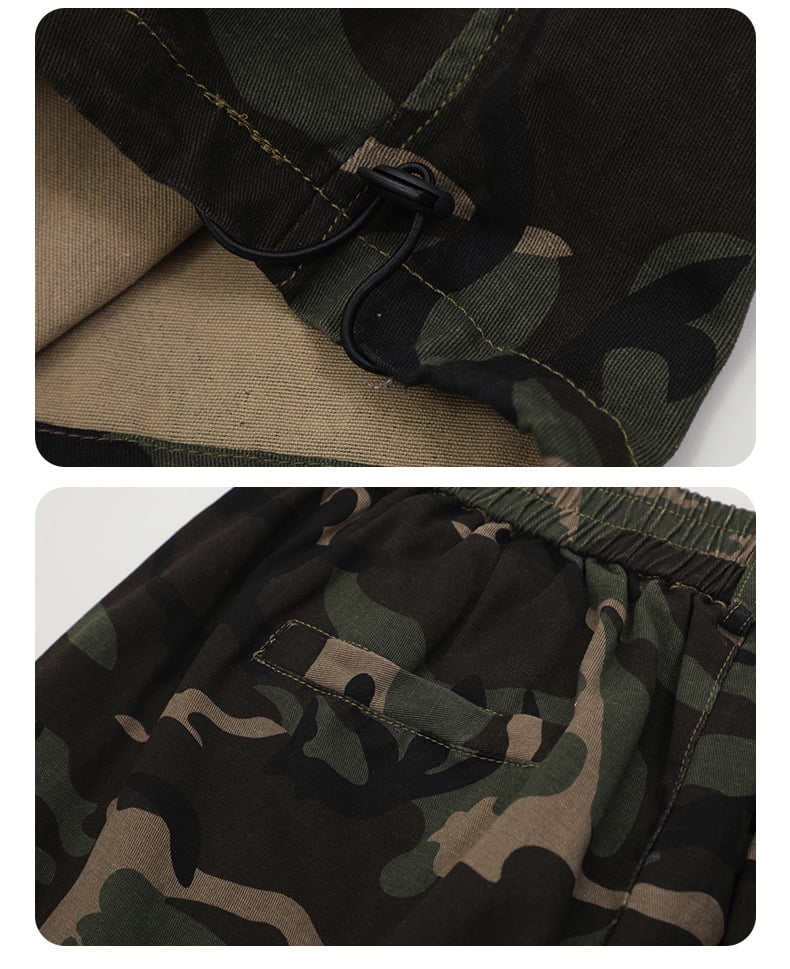 Camouflage Cargo Pants Image 5