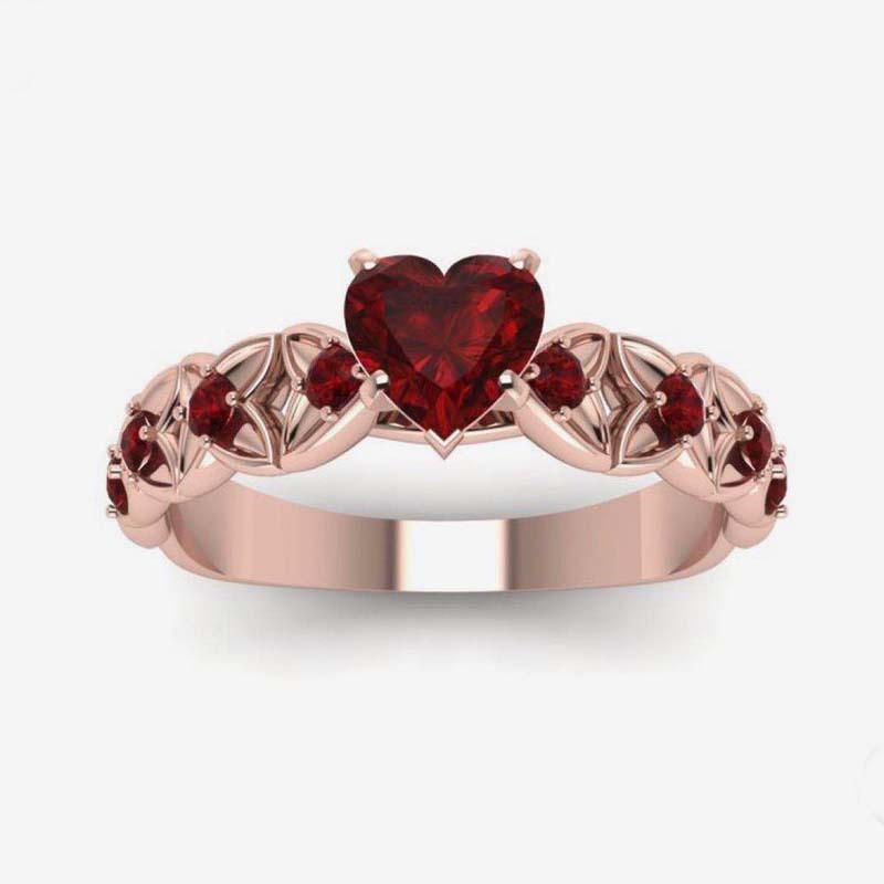 Heart-shaped Ring Image 3