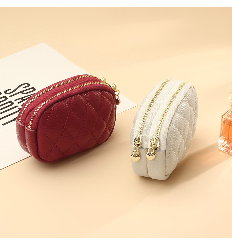Burgundy Coin Purse