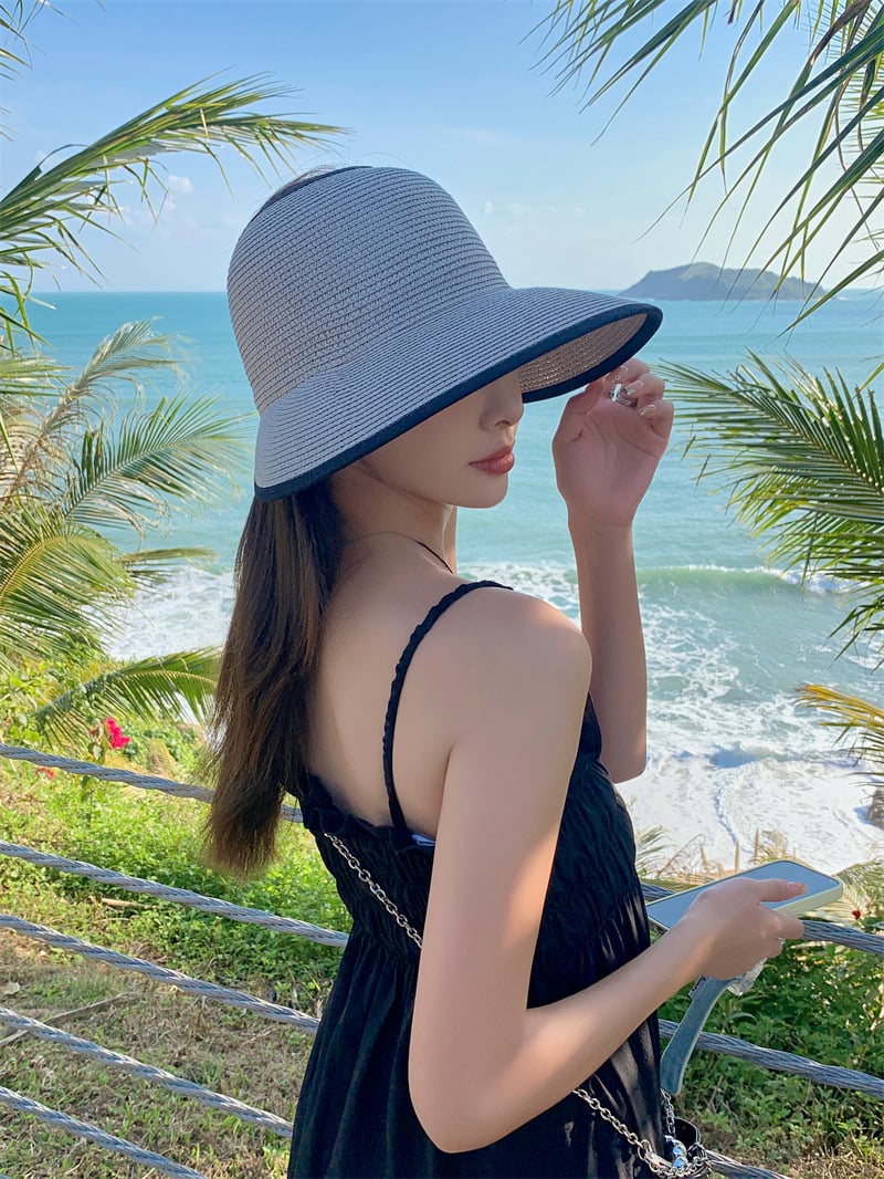 Sun Protection Visor Hat Image 7