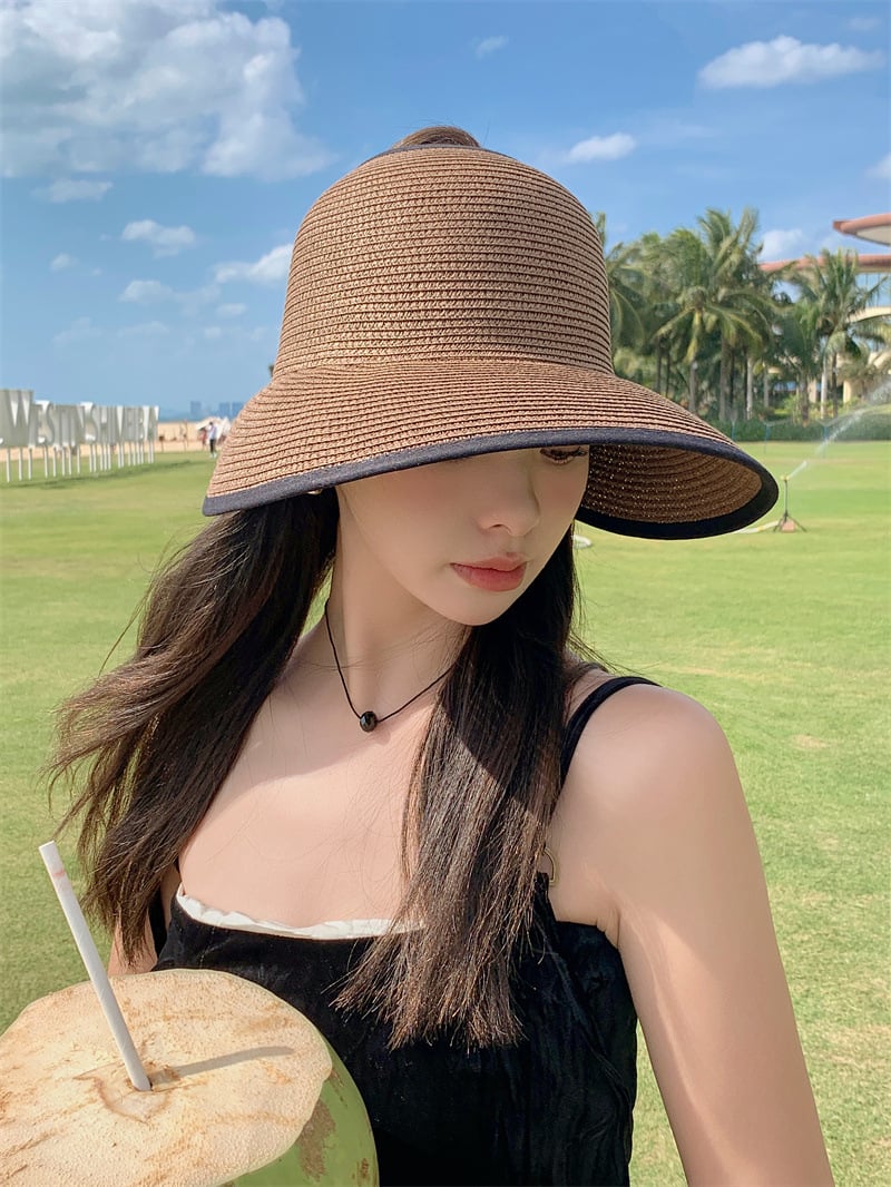 Sun Protection Visor Hat Image 11