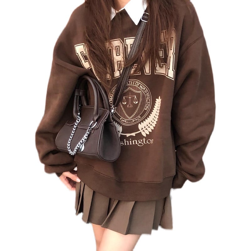 American Style Retro Sweater Image 5