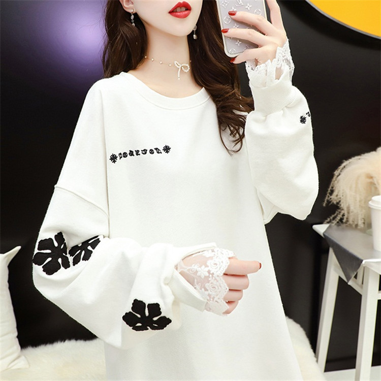 Lace Cuffs Gentle Wind Jacket White