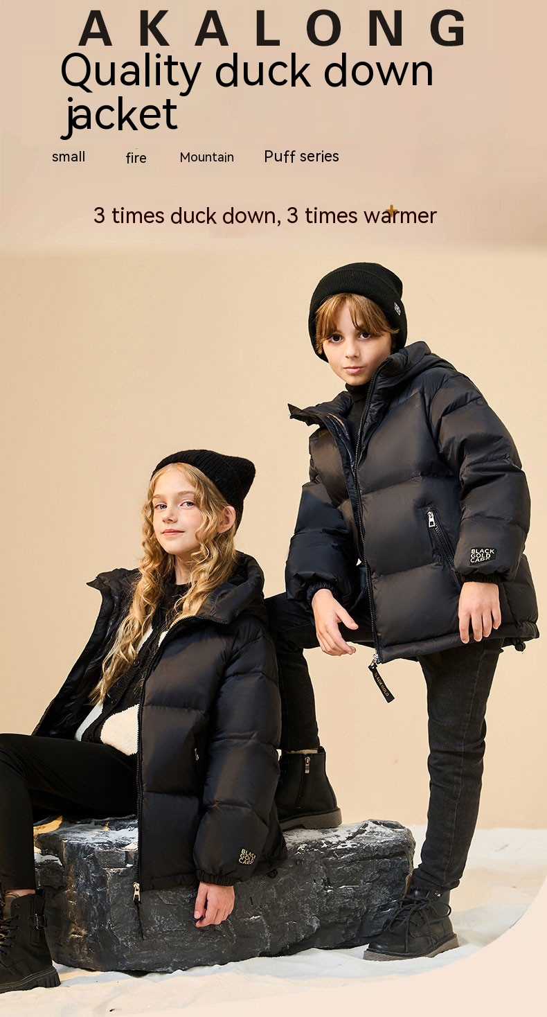 Children's Down Jacket Front View
