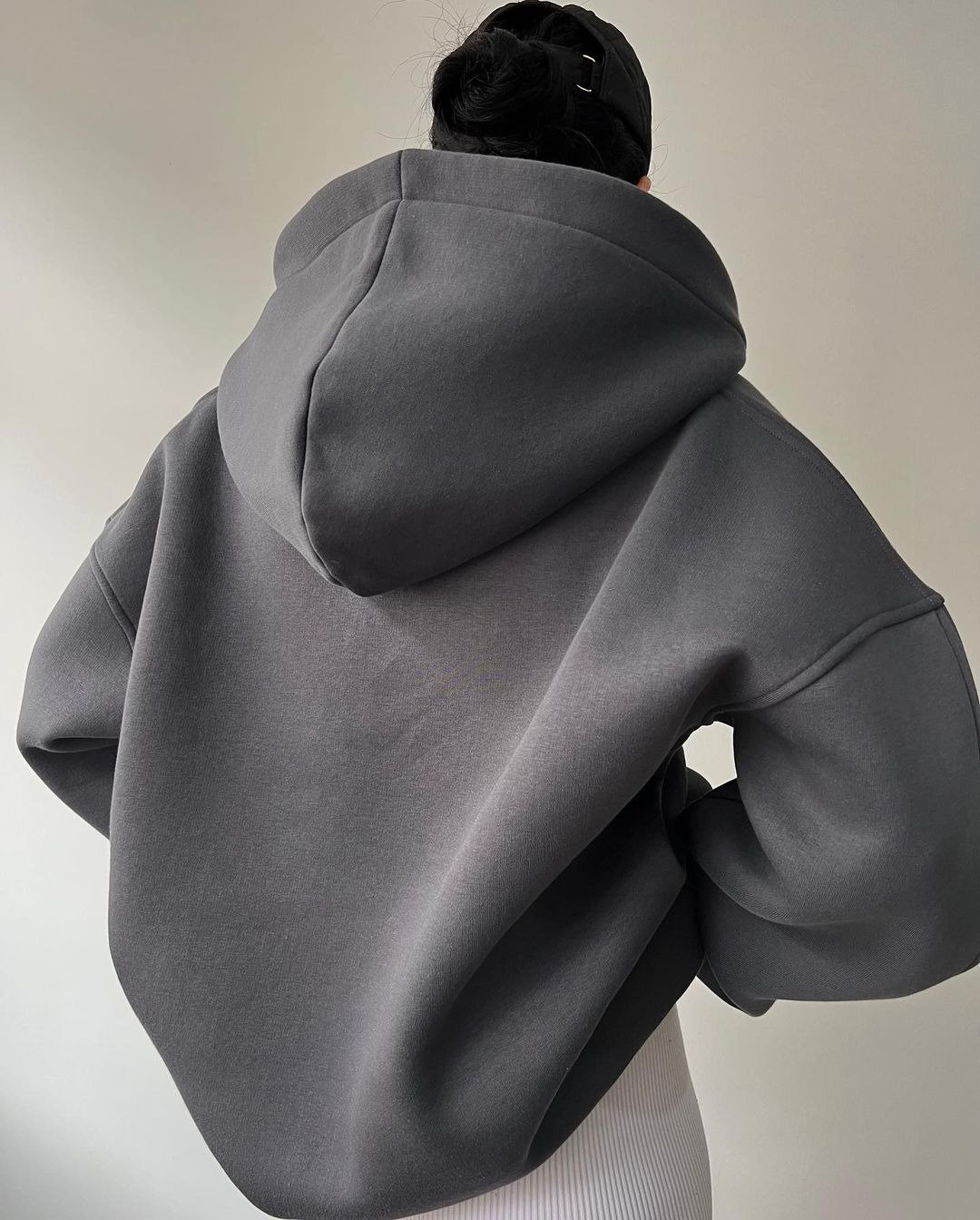 Casual Fleece-lined Sweater