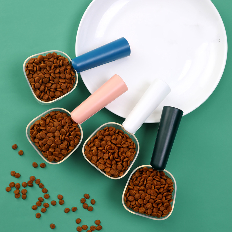 Universal Spoon Transparent Scale Dog Food Bag Clip - Image 5