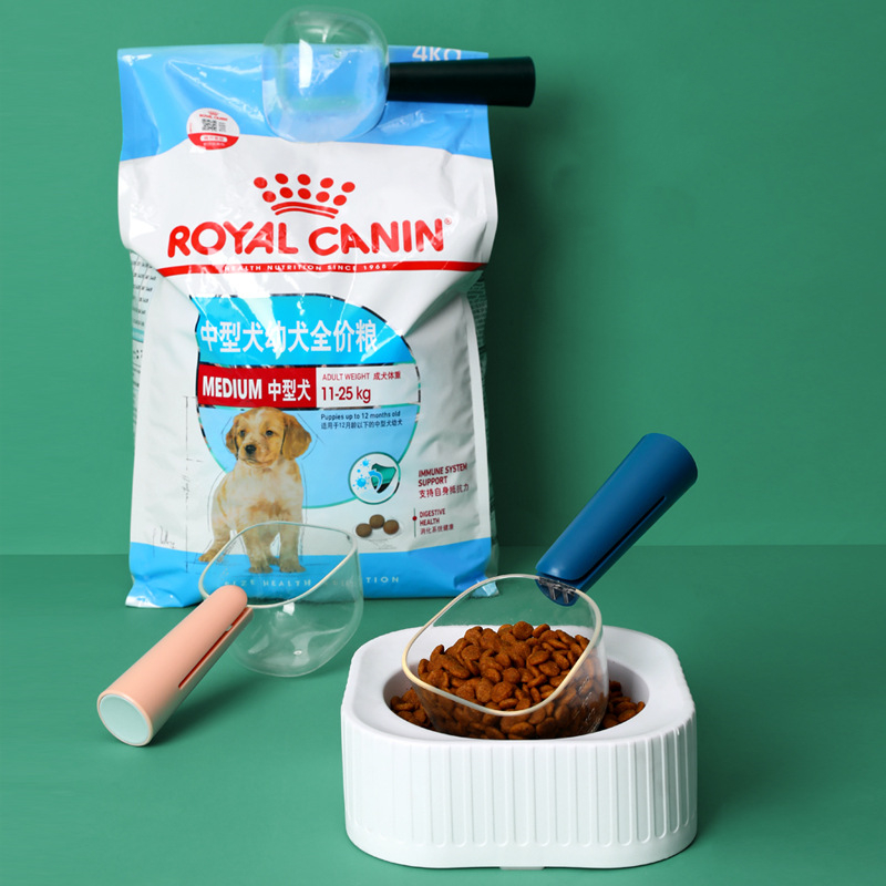 Universal Spoon Transparent Scale Dog Food Bag Clip - Image 7