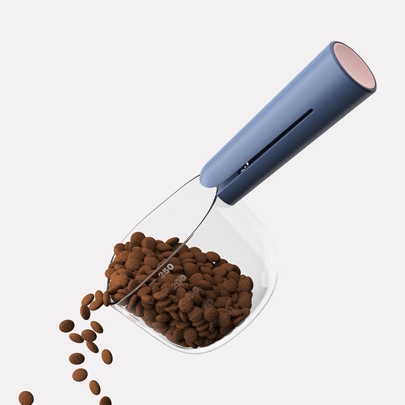 Universal Spoon Transparent Scale Dog Food Bag Clip - Image 8