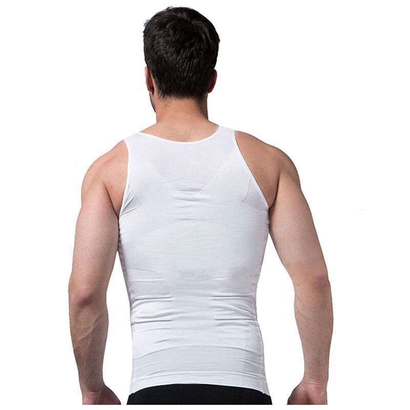 Men's Tight-waist Body Shaper Tank Top Corset Image 3