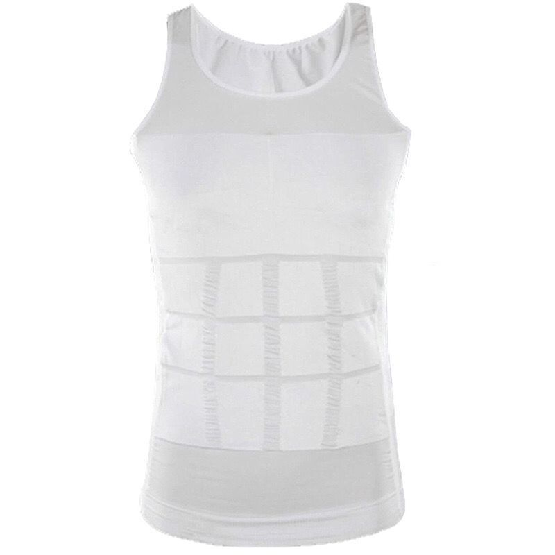 Men's Tight-waist Body Shaper Tank Top Corset Image 4