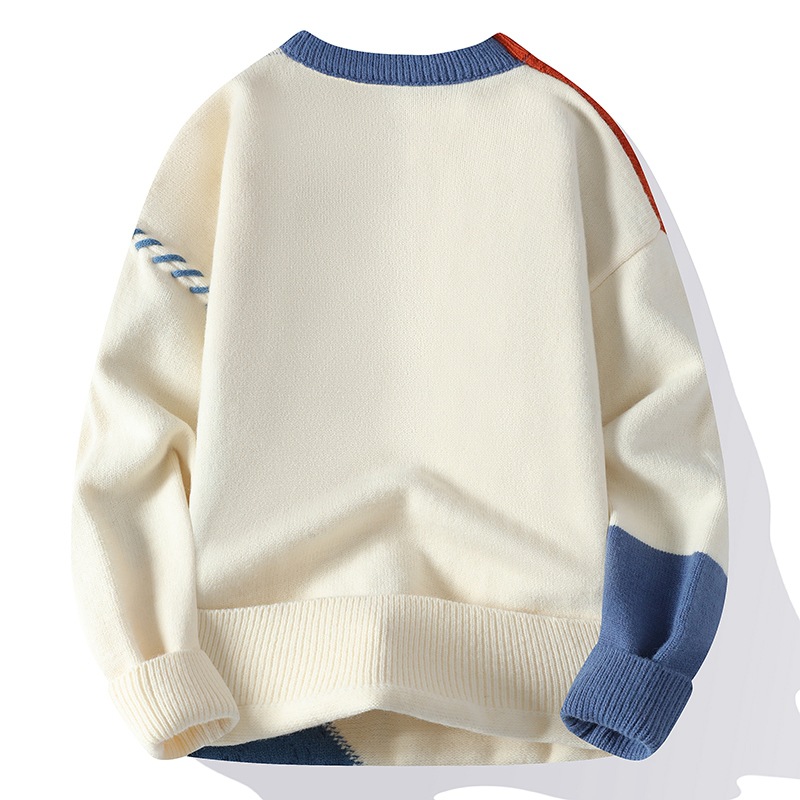 Men's American Retro Sweater Image 6
