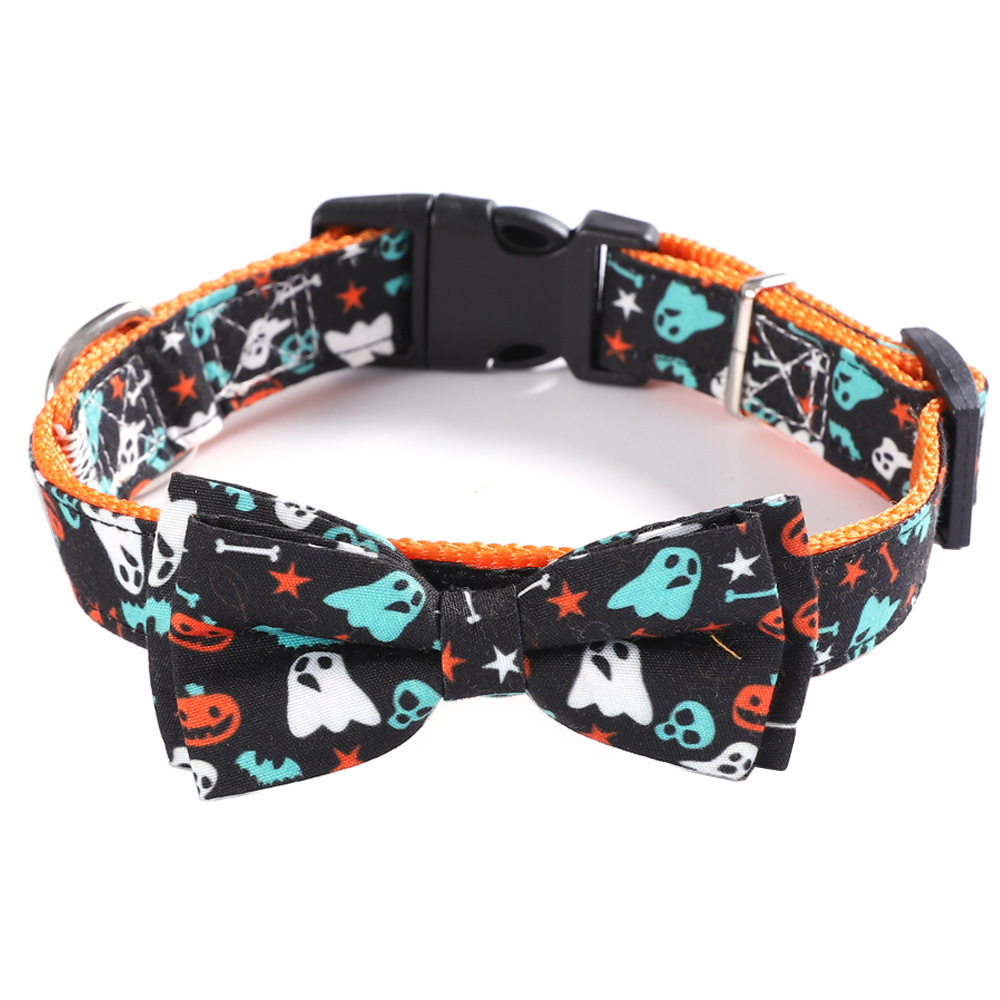 Cat Collar Black Ghost