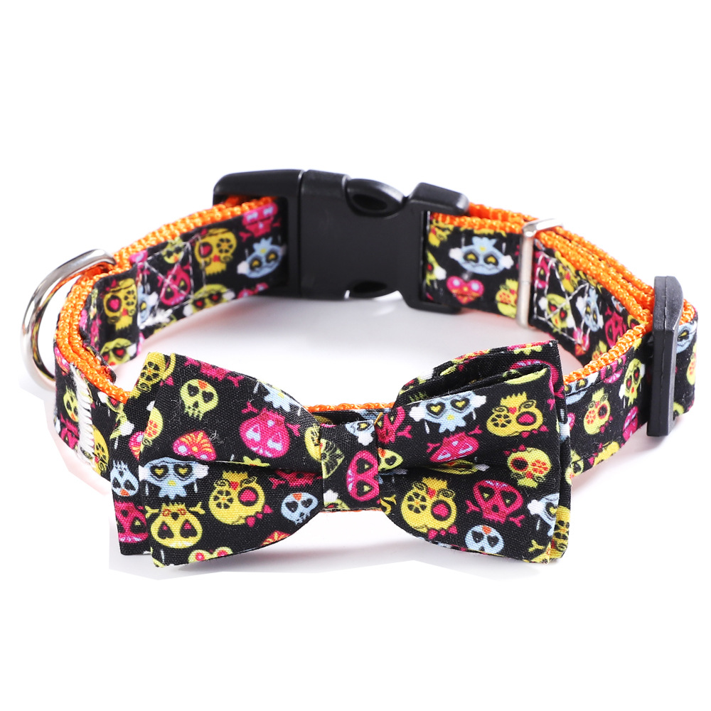 Cat Collar Yellow Pumpkin