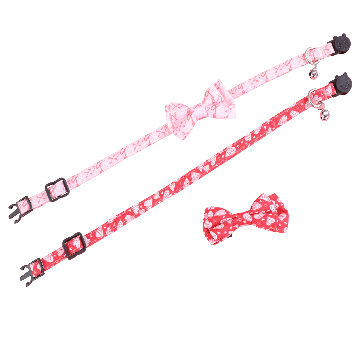 Leash with Pink Heart