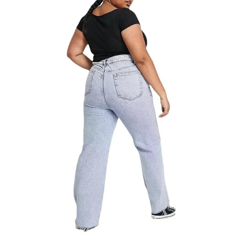 Plus Size Fashion Jeans Image 6