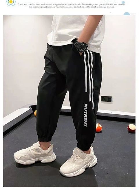 Boys' Ice Silk Summer Sports Quick-drying Pants 4