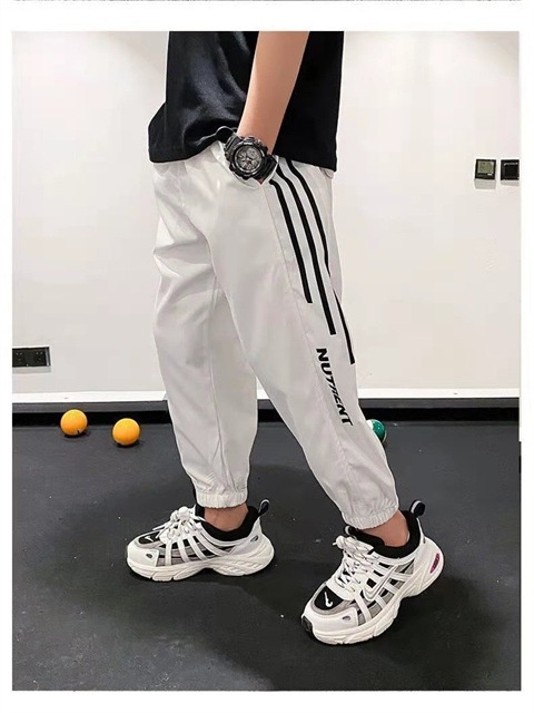Boys' Ice Silk Summer Sports Quick-drying Pants 9